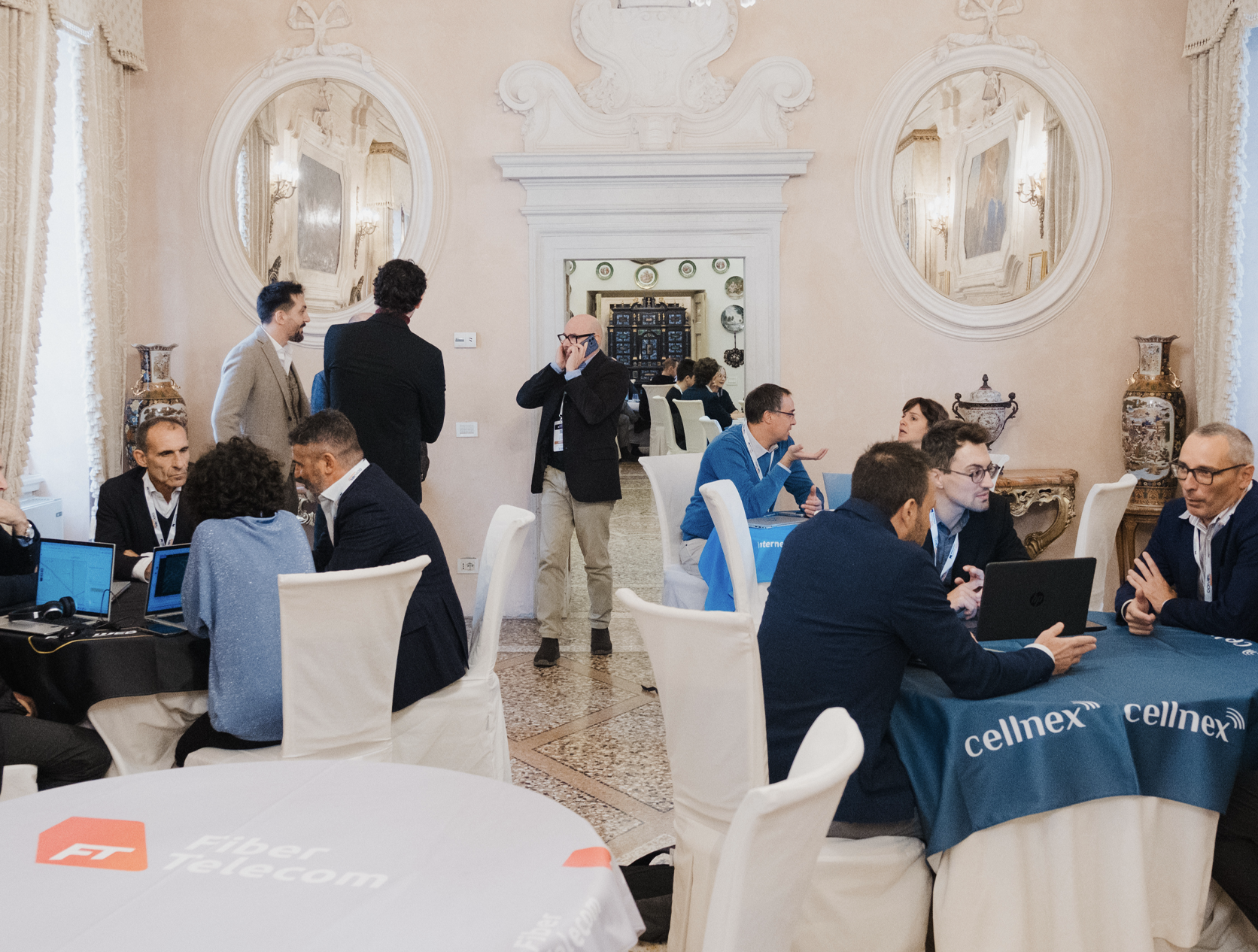 exhibition area